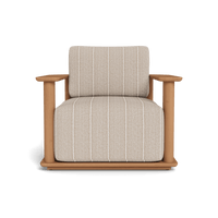 Newport Teak Barrel Lounge Chair