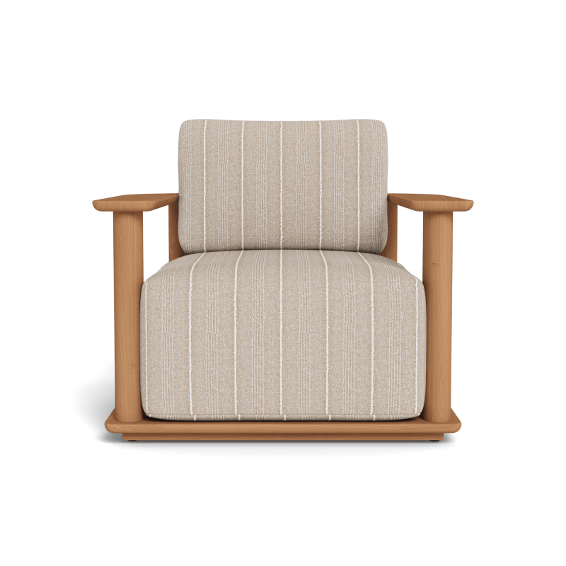 Newport Teak Barrel Lounge Chair