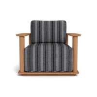 Newport Teak Barrel Lounge Chair