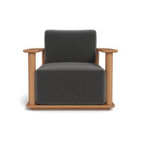Newport Teak Barrel Lounge Chair