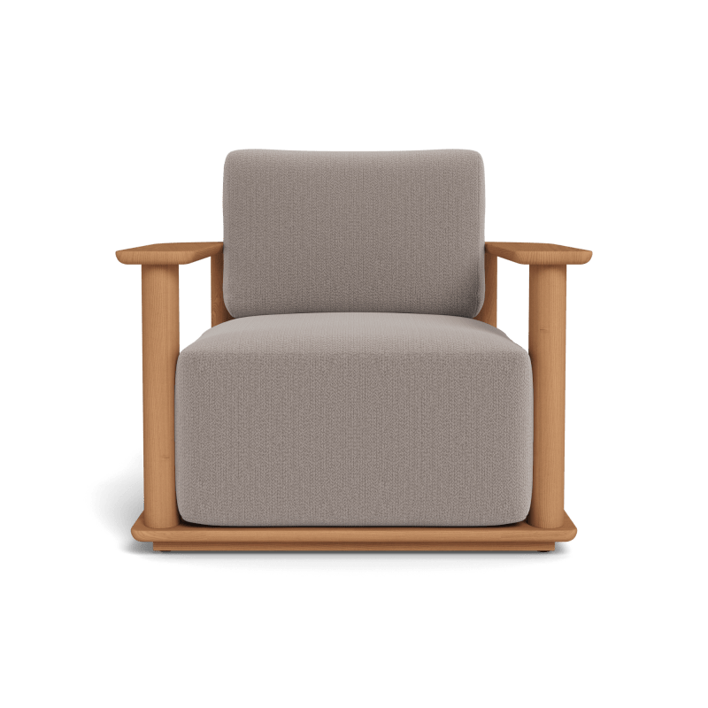 Newport Teak Barrel Lounge Chair