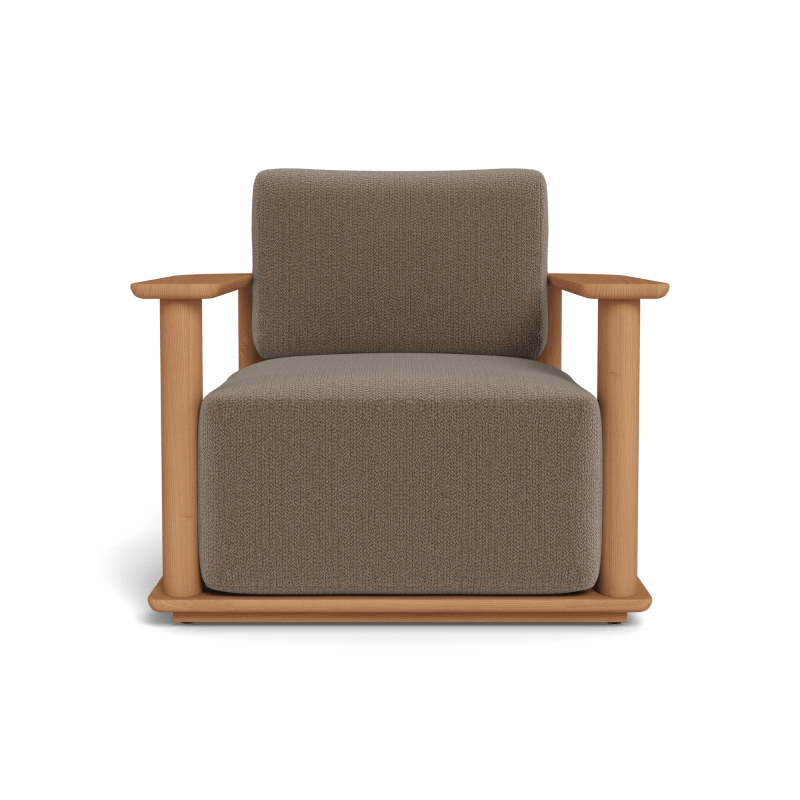 Newport Teak Barrel Lounge Chair