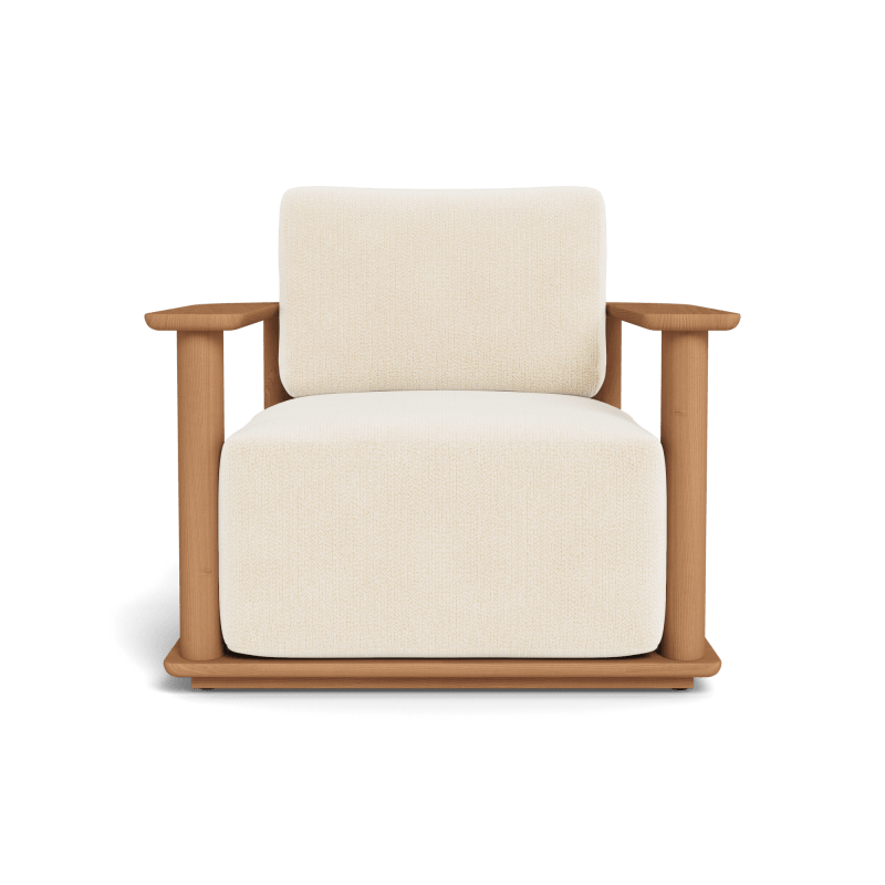 Newport Teak Barrel Lounge Chair