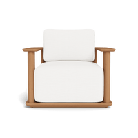 Newport Teak Barrel Lounge Chair