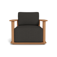 Newport Teak Barrel Lounge Chair
