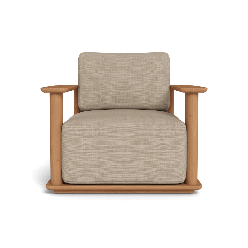 Newport Teak Barrel Lounge Chair