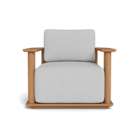 Newport Teak Barrel Lounge Chair