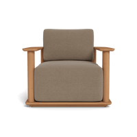 Newport Teak Barrel Lounge Chair