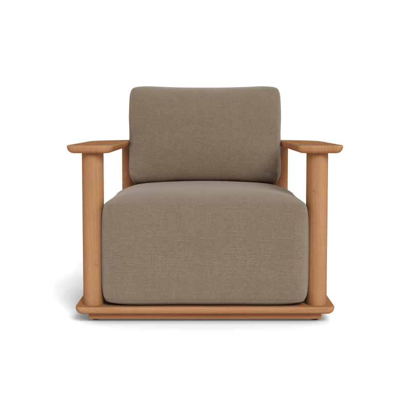 Newport Teak Barrel Lounge Chair