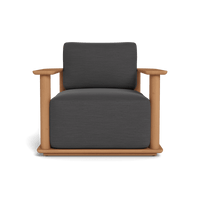 Newport Teak Barrel Lounge Chair