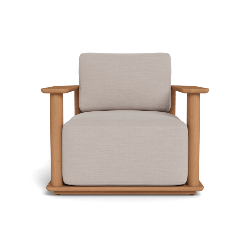 Newport Teak Barrel Lounge Chair