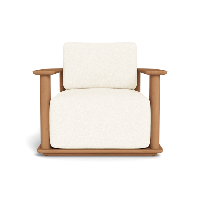 Newport Teak Barrel Lounge Chair