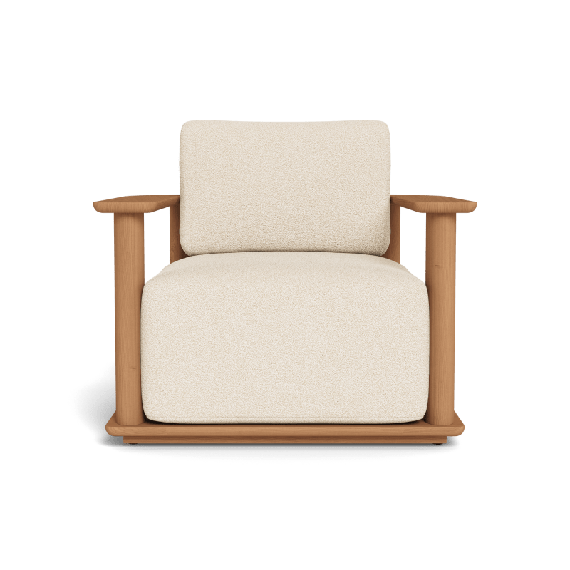 Newport Teak Barrel Lounge Chair