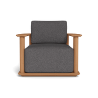 Newport Teak Barrel Lounge Chair