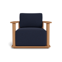 Newport Teak Barrel Lounge Chair