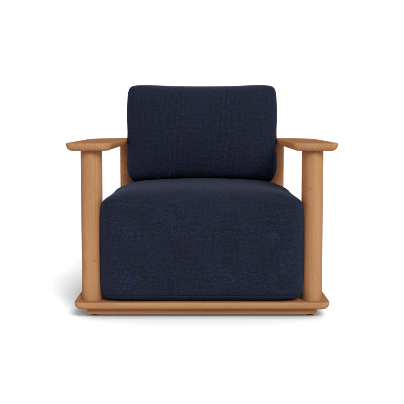 Newport Teak Barrel Lounge Chair