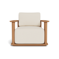Newport Teak Barrel Lounge Chair