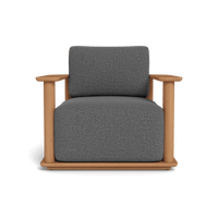 Newport Teak Barrel Lounge Chair