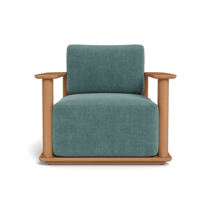 Newport Teak Barrel Lounge Chair