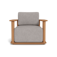 Newport Teak Barrel Lounge Chair
