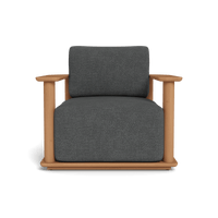 Newport Teak Barrel Lounge Chair