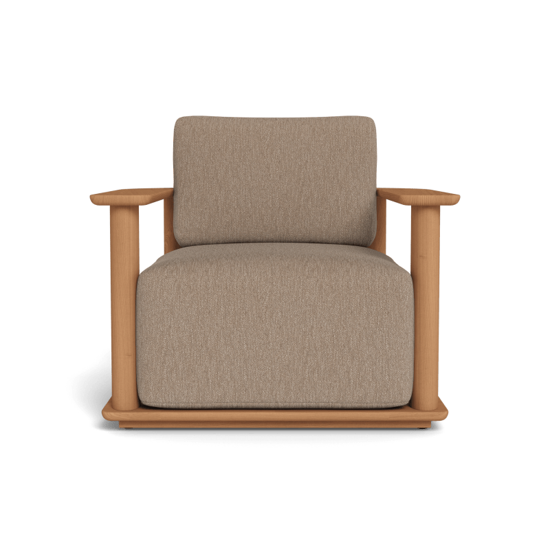 Newport Teak Barrel Lounge Chair