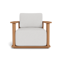 Newport Teak Barrel Lounge Chair
