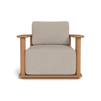 Newport Teak Barrel Lounge Chair