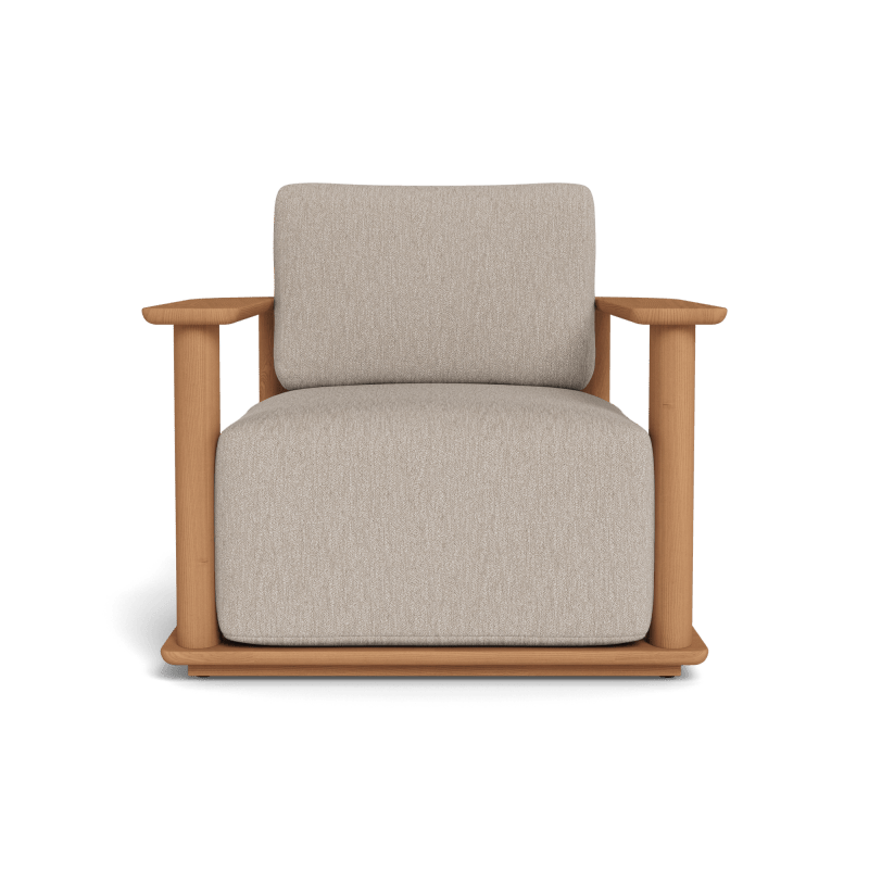 Newport Teak Barrel Lounge Chair