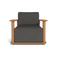 Newport Teak Barrel Lounge Chair