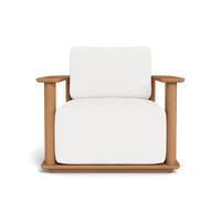 Newport Teak Barrel Lounge Chair