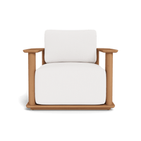 Newport Teak Barrel Lounge Chair