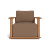 Newport Teak Barrel Lounge Chair