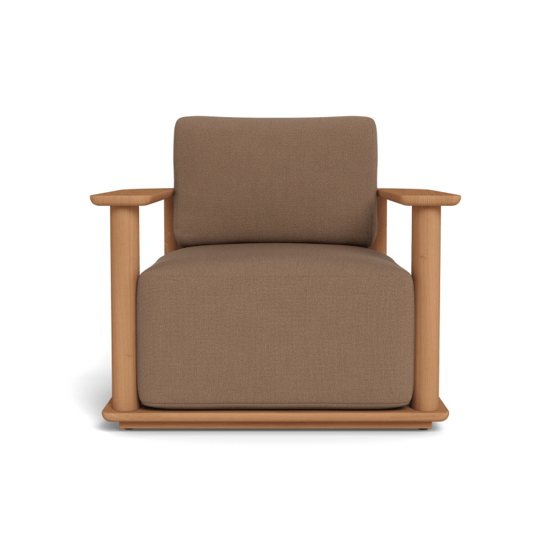 Newport Teak Barrel Lounge Chair