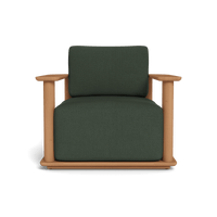 Newport Teak Barrel Lounge Chair