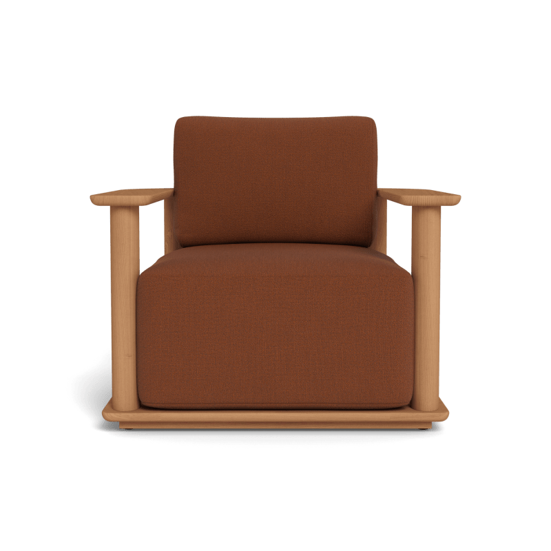 Newport Teak Barrel Lounge Chair