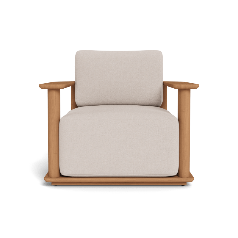 Newport Teak Barrel Lounge Chair