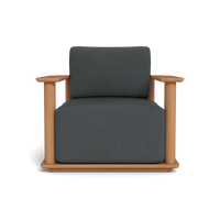 Newport Teak Barrel Lounge Chair