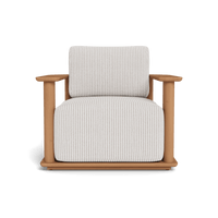 Newport Teak Barrel Lounge Chair