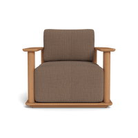 Newport Teak Barrel Lounge Chair