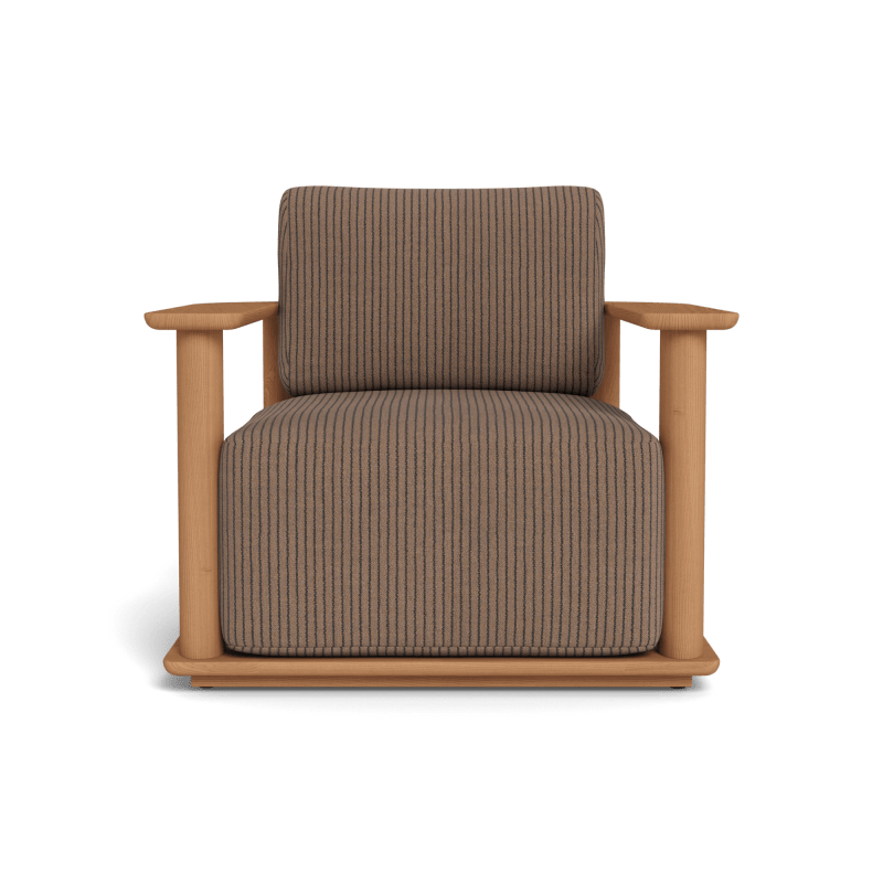 Newport Teak Barrel Lounge Chair