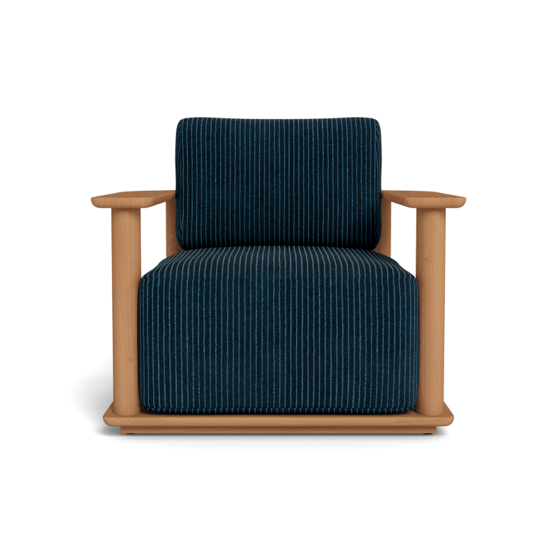 Newport Teak Barrel Lounge Chair