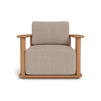 Newport Teak Barrel Lounge Chair