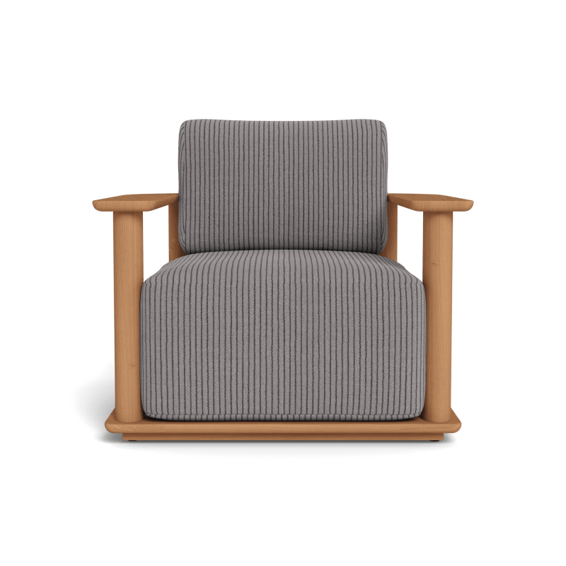 Newport Teak Barrel Lounge Chair