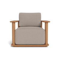 Newport Teak Barrel Lounge Chair