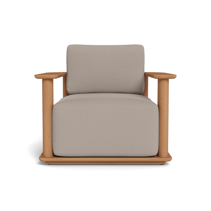 Newport Teak Barrel Lounge Chair