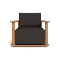 Newport Teak Barrel Lounge Chair