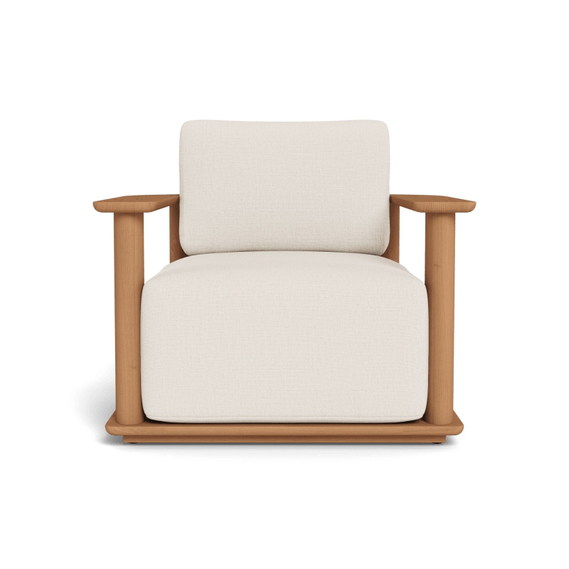 Newport Teak Barrel Lounge Chair