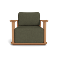 Newport Teak Barrel Lounge Chair