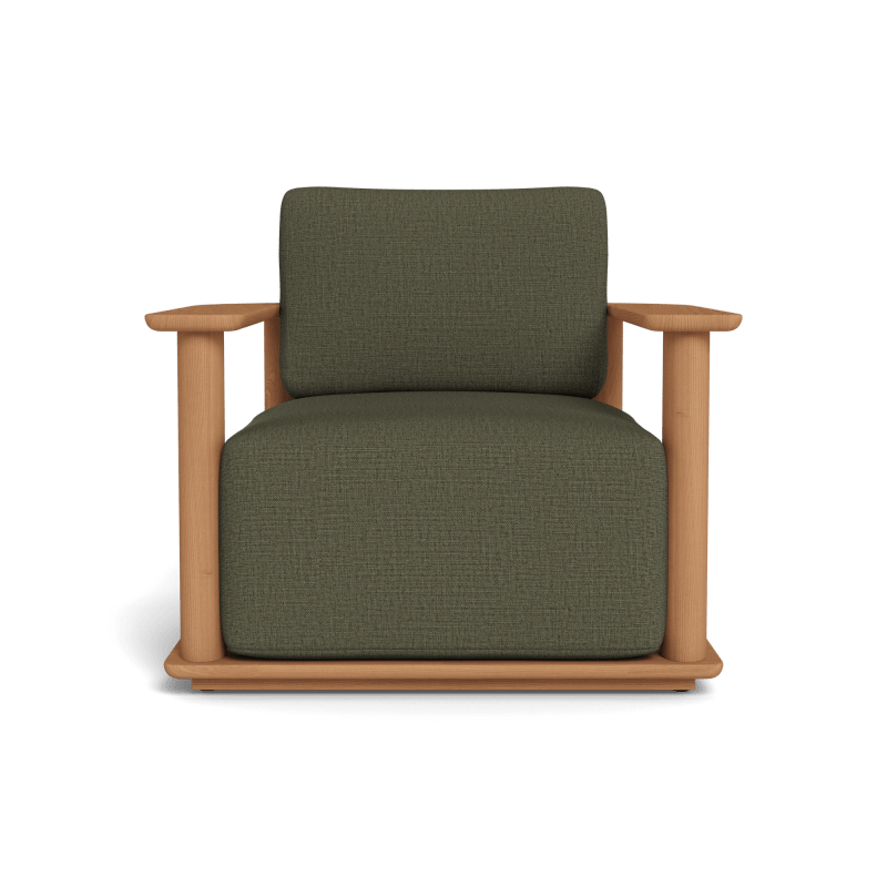 Newport Teak Barrel Lounge Chair